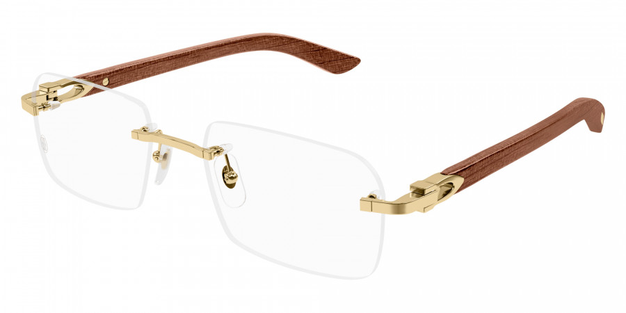 Color: Gold/Brown (004) - Cartier CT0453O00456