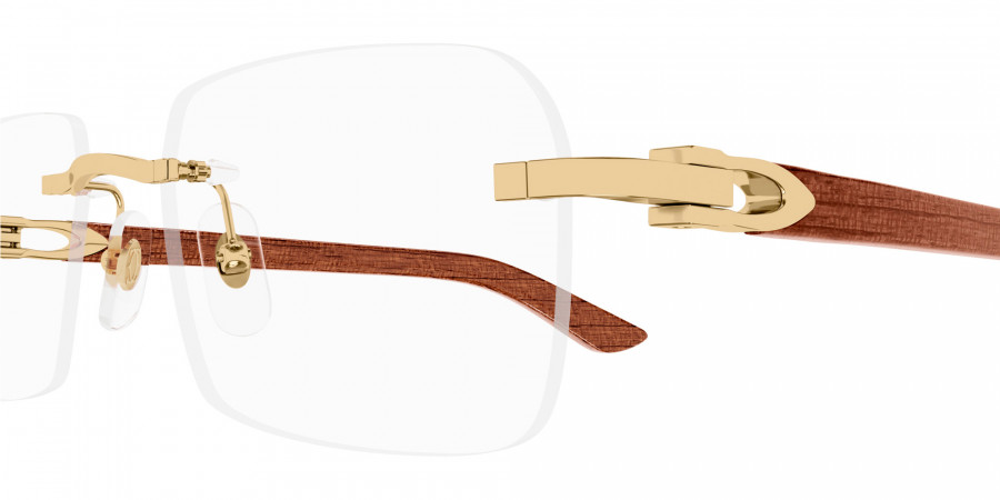 Color: Gold/Brown (004) - Cartier CT0453O00456