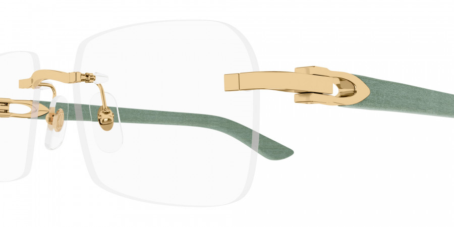 Color: Gold/Green (005) - Cartier CT0453O00556