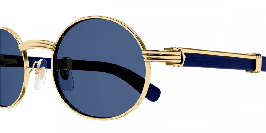 Color: Gold/Blue (008) - Cartier CT0464S00855