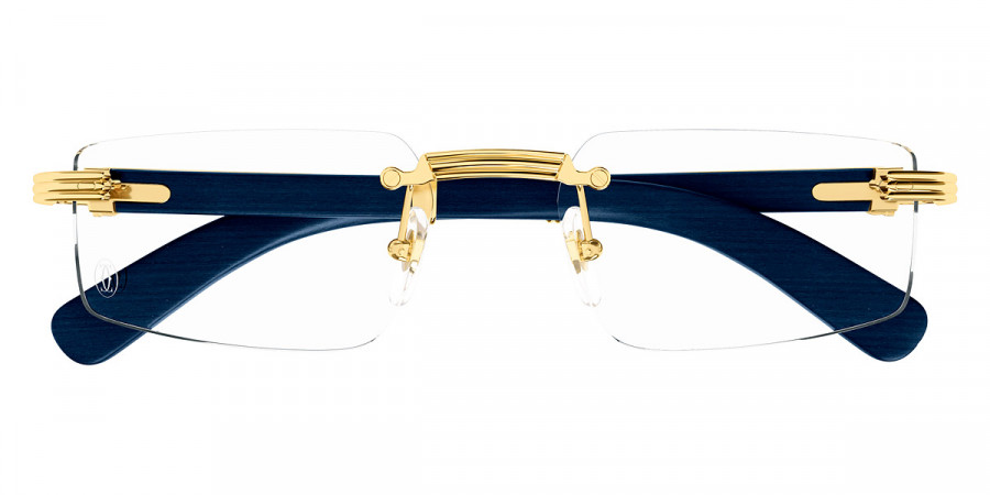 Cartier™ CT0485O 004 55 - Gold/Blue Première de Cartier