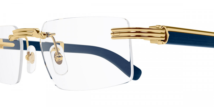 Color: Gold/Blue (004) - Cartier CT0485O00455