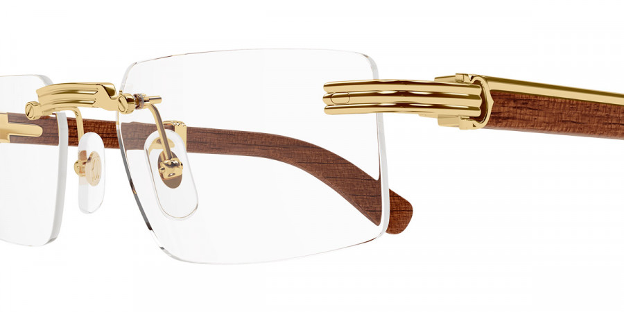 Color: Gold/Brown (002) - Cartier CT0485O00255