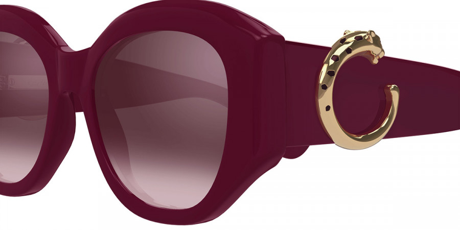 Color: Burgundy (004) - Cartier CT0502S00453