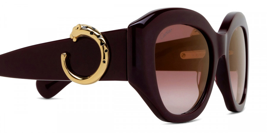 Color: Burgundy (004) - Cartier CT0502S00453