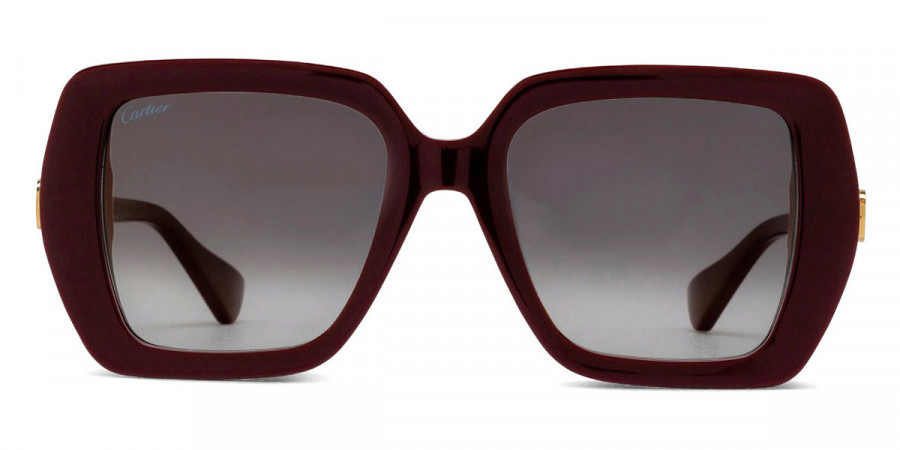 Cartier™ CT0507S 003 54 - Burgundy C Décor