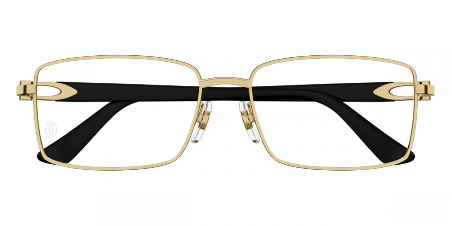 Cartier™ CT0520O 001 58 - Gold/Black C Décor