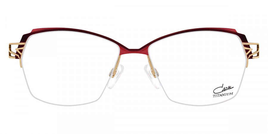 Cazal™ 1280 001 52 - Poppy Red/Gold