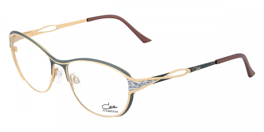 Color: Turquoise/Gold (002) - Cazal CAZ128200256