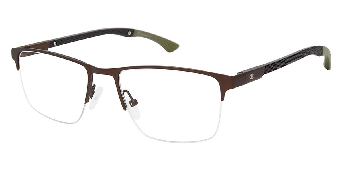 Champion™ Assist C02 53 Matte Dark Brown Eyeglasses