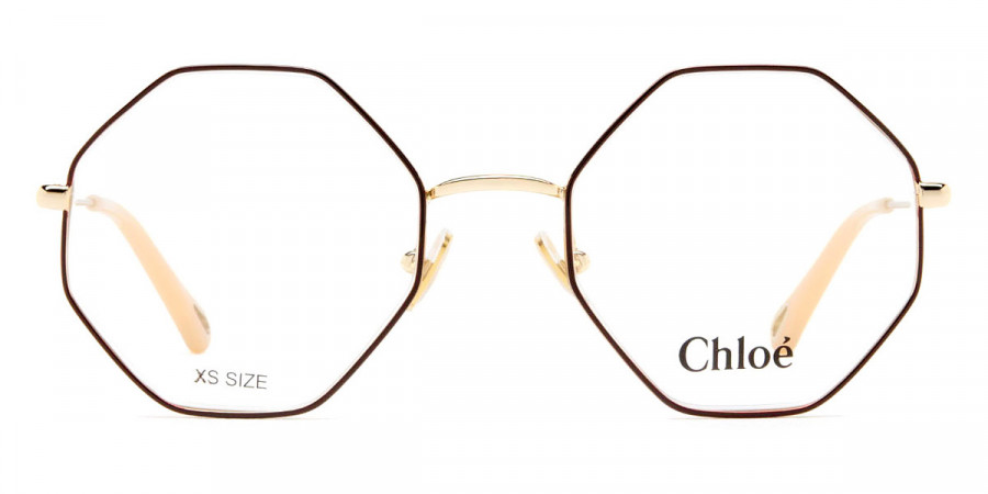 Chloé™ CH0022O 010 50 - Burgundy/Gold