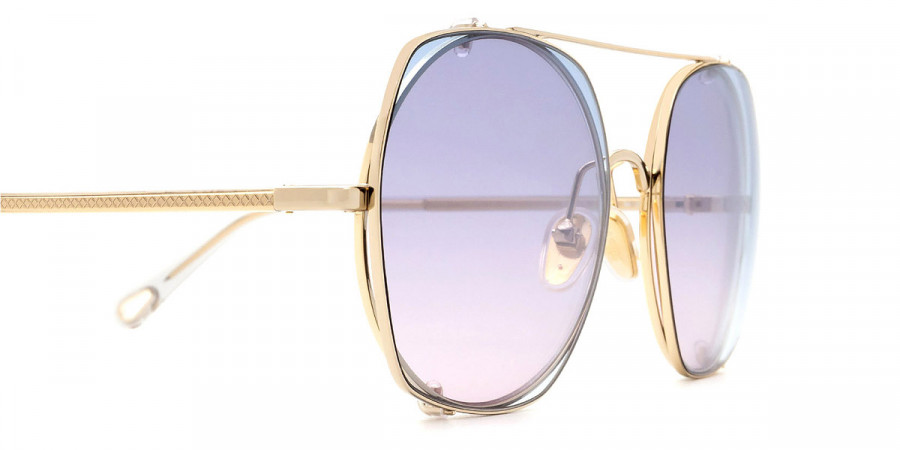 Color: Gold/Gray (002) - Chloé CH0042S00256