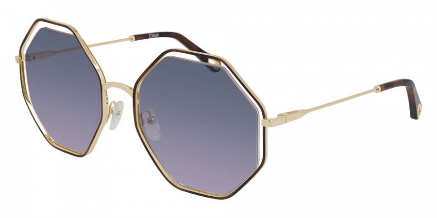 Chloé™ CH0046S 003 58 - Havana/Gold