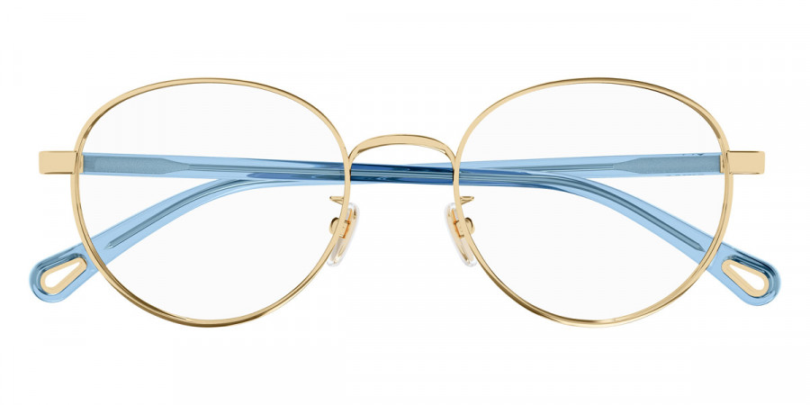 Chloé™ CH0216OA 005 52 - Gold/Light-Blue