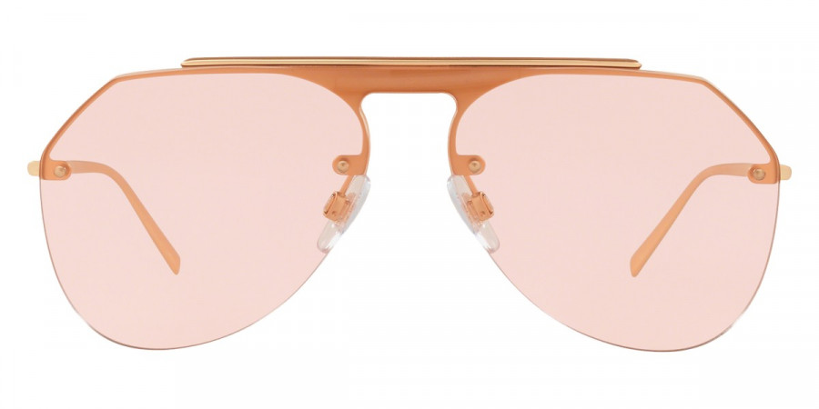 Dolce Gabbana DG2213 1330 5 34 Matte Rose Gold Sunglasses