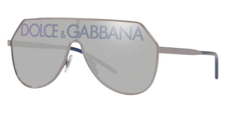 Color: Gunmetal/Gray Tampo Deg Silver (04/N) - Dolce & Gabbana DG222104/N38