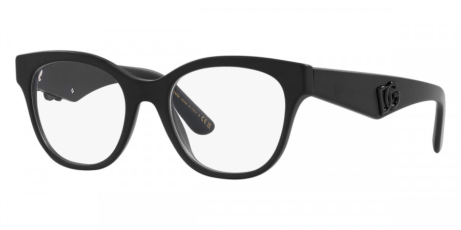 Color: Matte Black (2525) - Dolce & Gabbana DG3371F252553