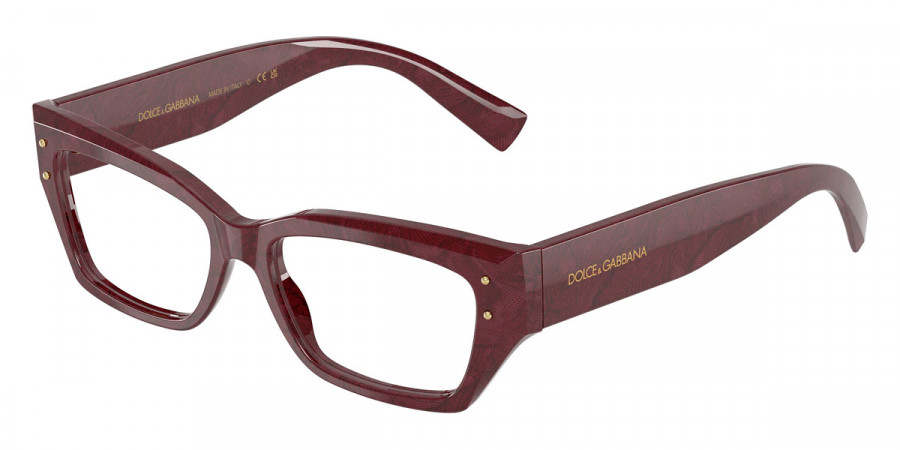 Dolce & Gabbana™ DG3387 3442 53 - Bordeaux Lace