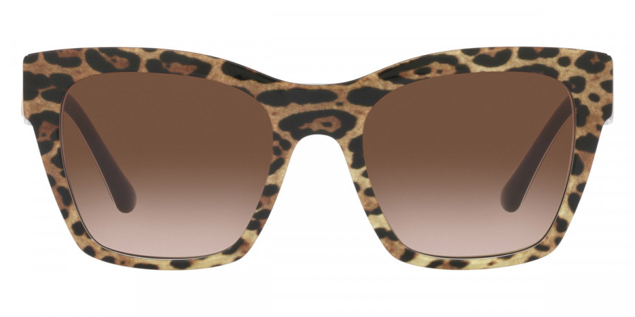 Dolce & Gabbana™ DG4384 316313 53 - Leopard Brown on Black