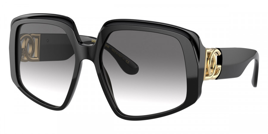 Color: Black (501/8G) - Dolce & Gabbana DG4386F501/8G58