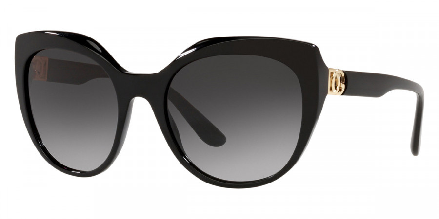 Color: Black (501/8G) - Dolce & Gabbana DG4392F501/8G56