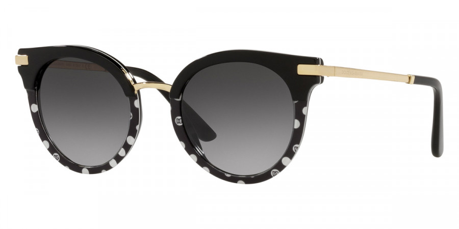 Color: Black/Pois (33168G) - Dolce & Gabbana DG439433168G50