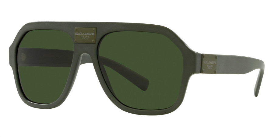 Color: Matte Dark Green (329771) - Dolce & Gabbana DG4433F32977158