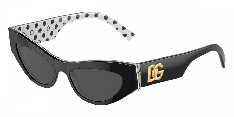 Dolce & Gabbana™ DG4450 331687 52 - Black on Pois