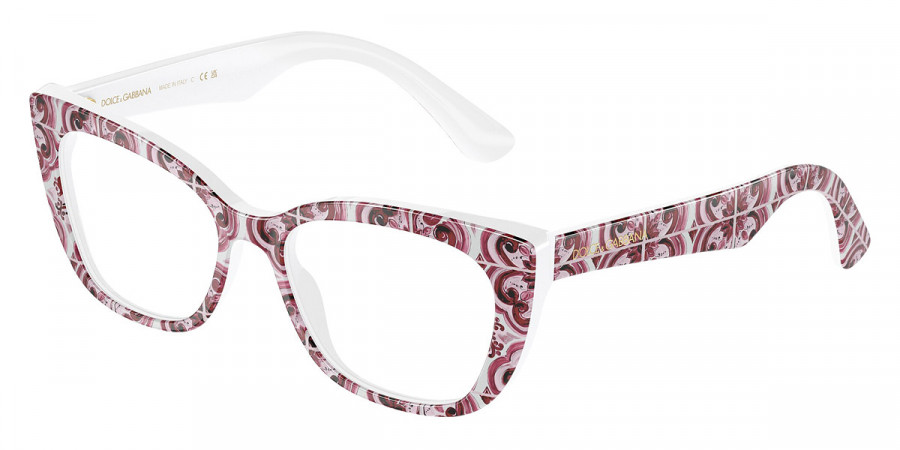 Dolce & Gabbana™ DX3357 3425 47 - Maiolica Fuchsia