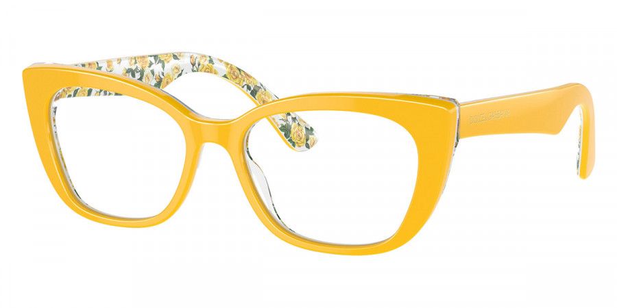 Color: Yellow on Yellow Roses (3443) - Dolce & Gabbana DX3357344347