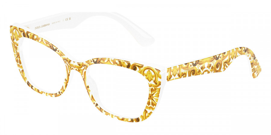 Dolce & Gabbana™ DX3357 3434 49 - Yellow Maiolica