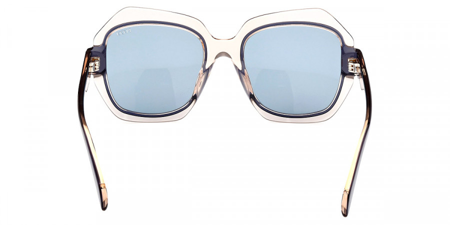 Color: Shiny Transparent Turquoise and Nude (92V) - Emilio Pucci EP019392V53