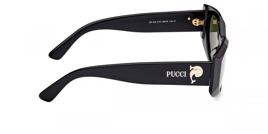 Color: Shiny Black (01N) - Emilio Pucci EP021601N55