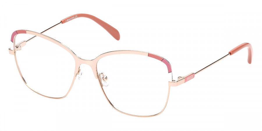 Color: Shiny Rose Gold With Rose and Pink Enamel/Shiny Pink (028) - Emilio Pucci EP520202855