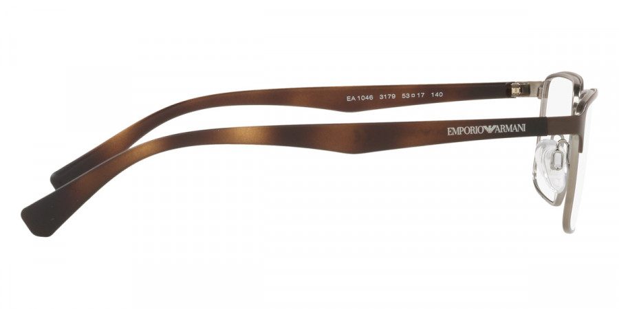 Color: Matte Brown/Gunmetal (3179) - Emporio Armani EA1046317953