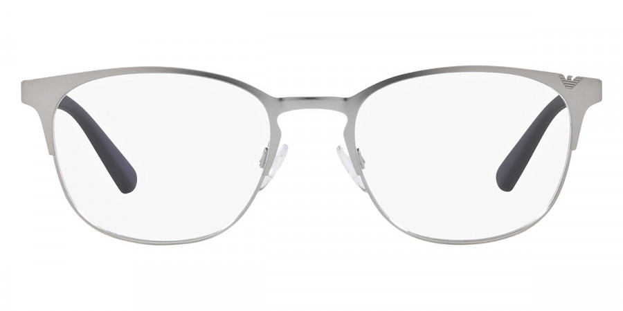 Emporio Armani™ EA1059 3349 51 - Matte Silver and Matte Blue