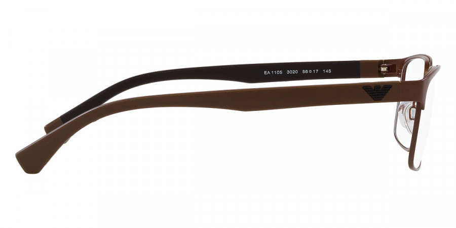 Color: Matte Brown/Black (3020) - Emporio Armani EA1105302054