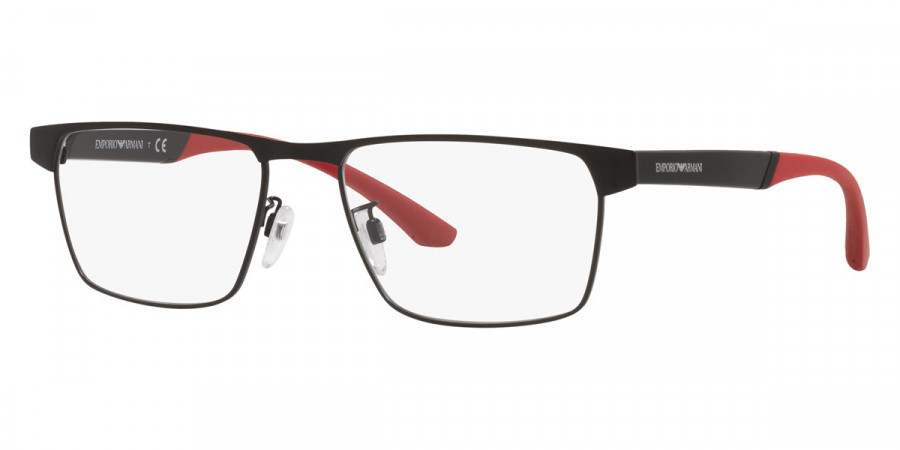 Emporio Armani™ EA1124 3001 55 Matte Black Eyeglasses