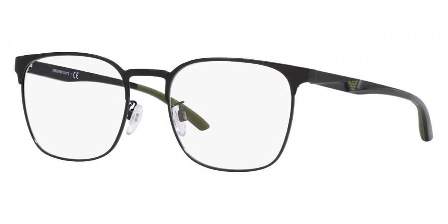 Color: Shiny Black/Green (3014) - Emporio Armani EA1135D301455