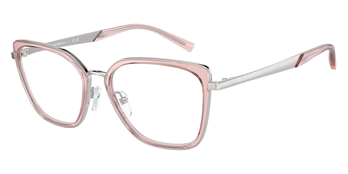 Emporio Armani™ EA1152 3364 52 Shiny Silver Eyeglasses