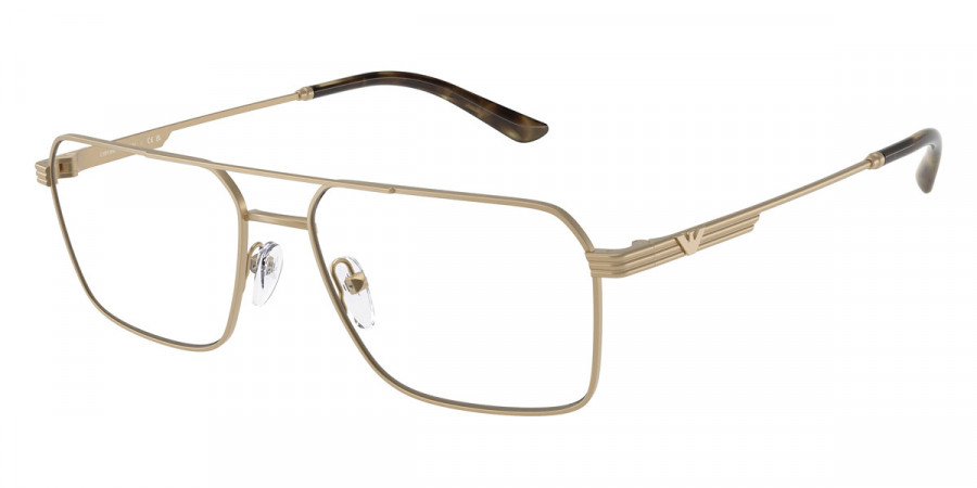 Emporio Armani™ EA1166 3002 57 - Matte Pale Gold