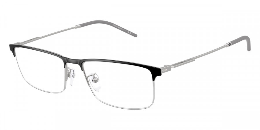 Emporio Armani™ EA1168D 3061 56 - Matte Black/Matte Silver