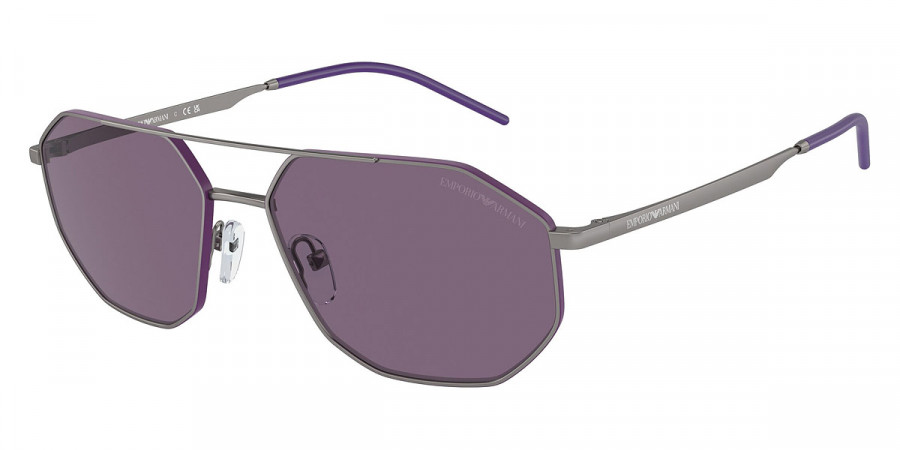 Emporio Armani™ EA2147 30031A 58 - Matte Gunmetal