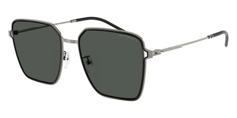 Emporio Armani™ EA2159D 301487 57 - Shiny Gunmetal/Black