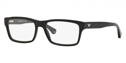 Emporio Armani™ EA3050F Eyeglasses in Black 