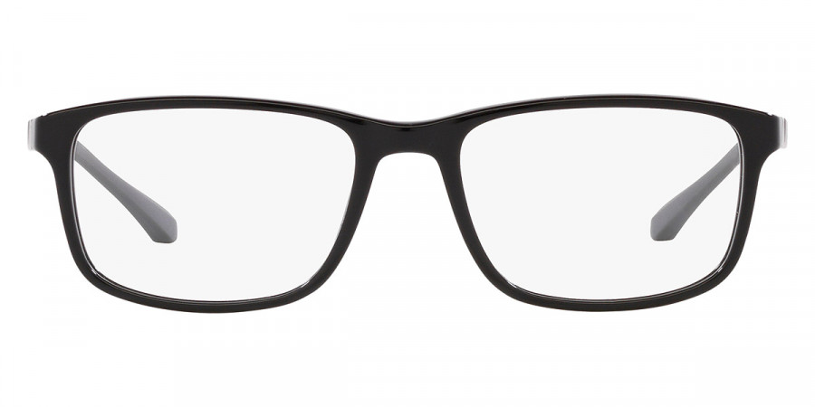 Emporio Armani™ EA3098 5378 53 - Shiny Black and Matte Gray