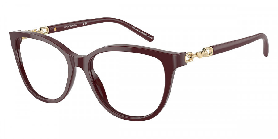 Emporio Armani™ EA3190 5576 53 - Shiny Bordeaux/Shiny Pale Gold