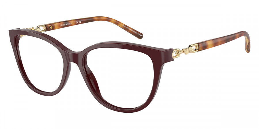 Emporio Armani™ EA3190 5577 53 - Shiny Bordeaux/Shiny Havana