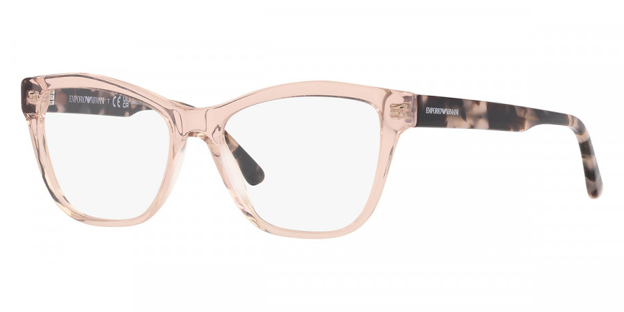 Color: Shiny Transparent Pink and Shiny Pink Havana (5544) - Emporio Armani EA3193554454