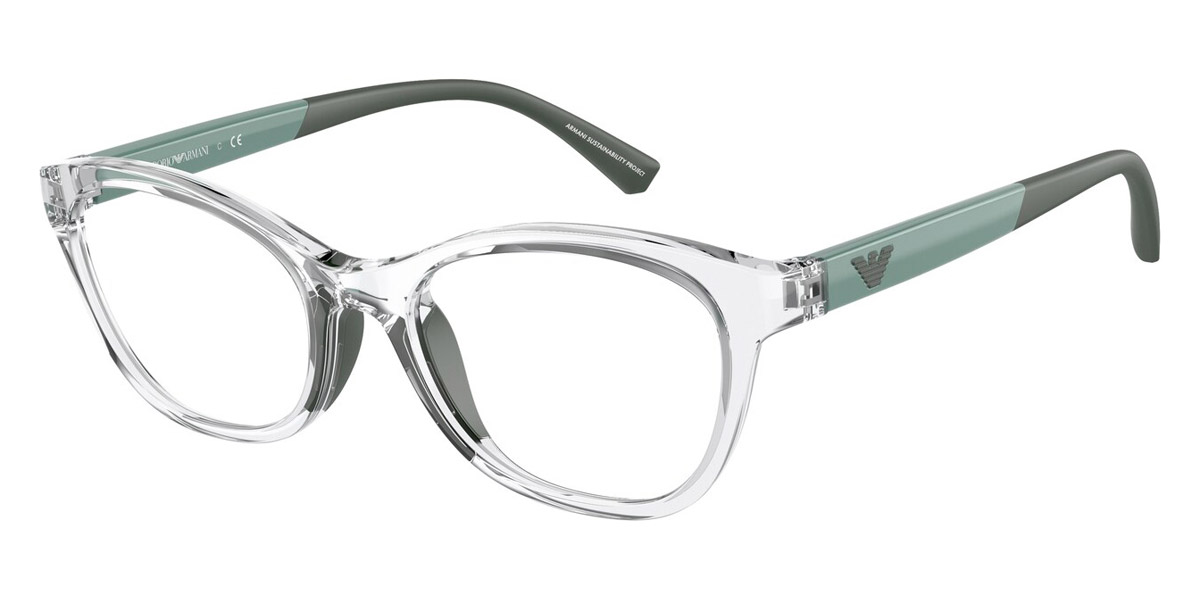 Emporio Armani™ EA3204F 5371 48 Shiny Crystal Eyeglasses